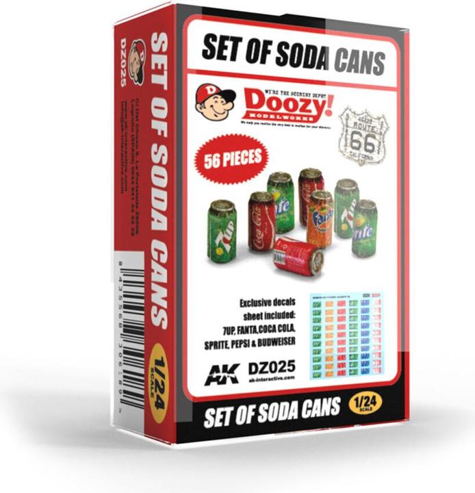 Produktbild AK Interactive Set Of Soda Cans