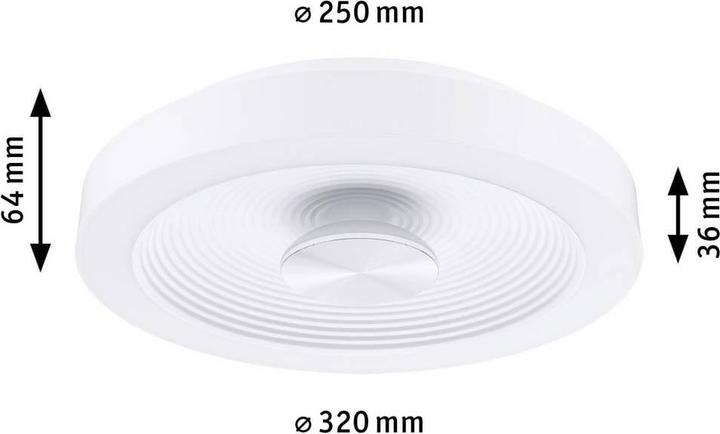 Actual product image Paulmann Volea ceiling light (2120 lm)