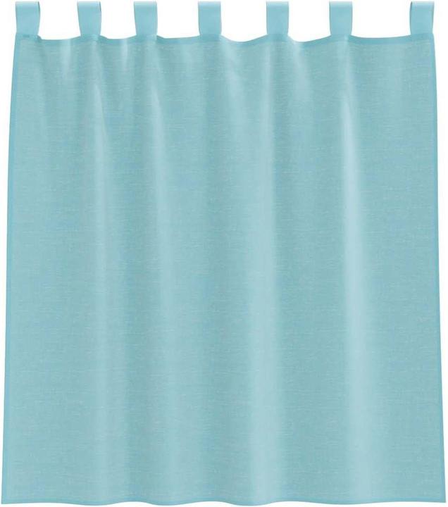 Actual product image VidaXL Voile curtains with rod pockets 2 pcs. Turquoise (140 x 140 cm)