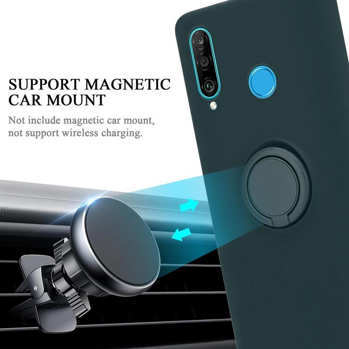 Immagine prodotto Cadorabo Custodia in silicone TPU Liquid Ring Cover (Huawei P30 Lite)