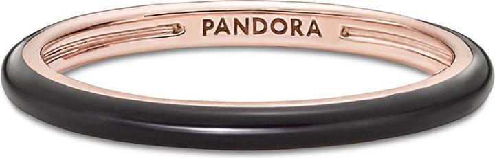Immagine prodotto Pandora Me anello nero in oro rosa 14k (48)