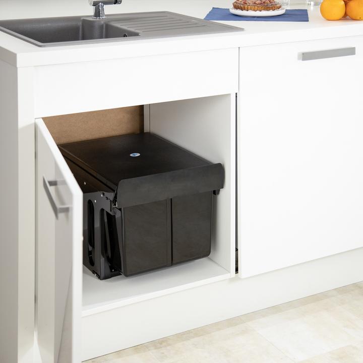 Image du produit Relaxdays Poubelle-encastrable (15 l)