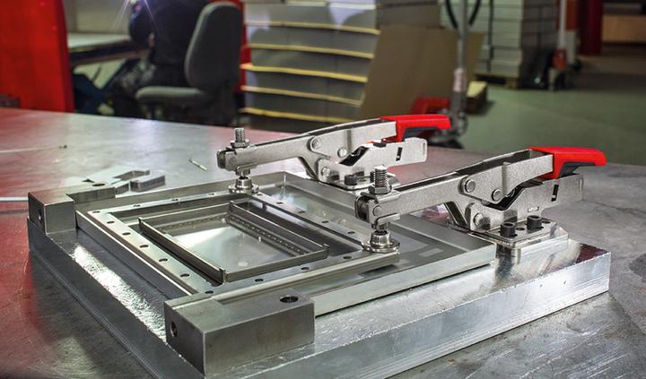 Actual product image Bessey Knee lever clamp STC-HH50 STC- (45 mm)