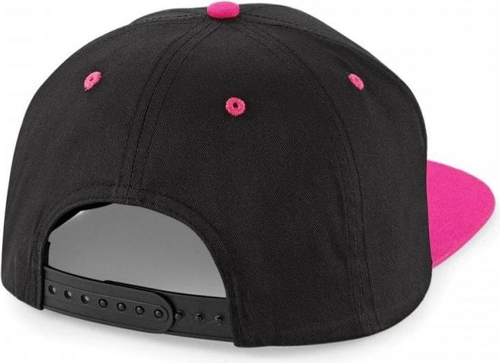 Actual product image Beechfield 5 Panel Contrast Snapback Cap (2 Piece Pack) (One size)