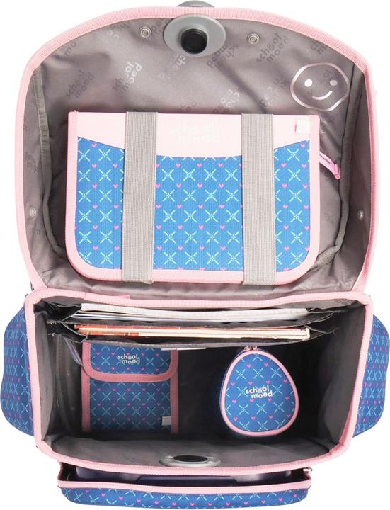 Produktbild School-Mood Timeless Pro Schulranzen-Set 7-teilig (23.50 l)