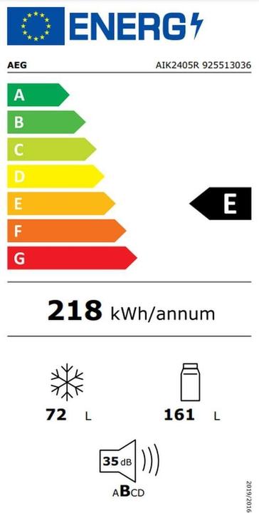 Energie-Label Electrolux EB6L50DSP
