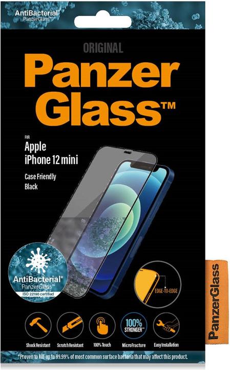 Immagine prodotto PanzerGlass Edge-to-Edge (1 Pezzo/i, Apple iPhone 12 mini)