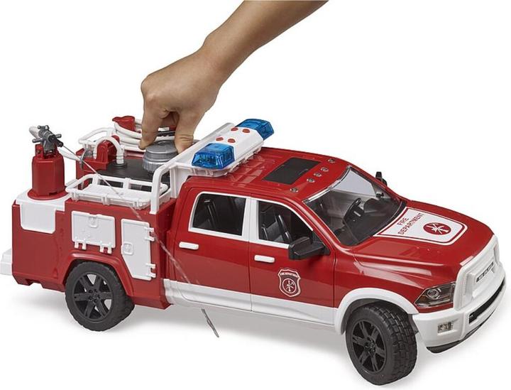 Actual product image Bruder RAM 2500 Fire engine L&S