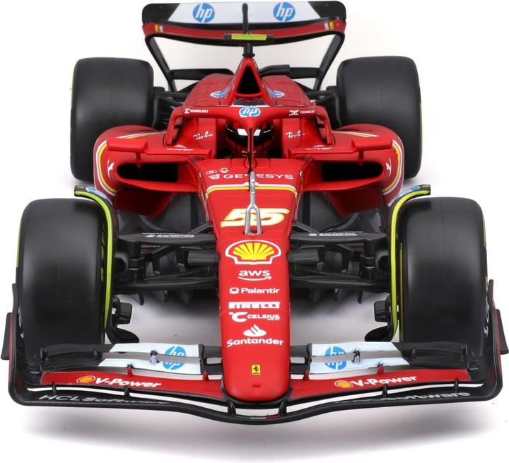 Actual product image Bburago Ferrari F1 SF-24 1/18 Sainz 2024