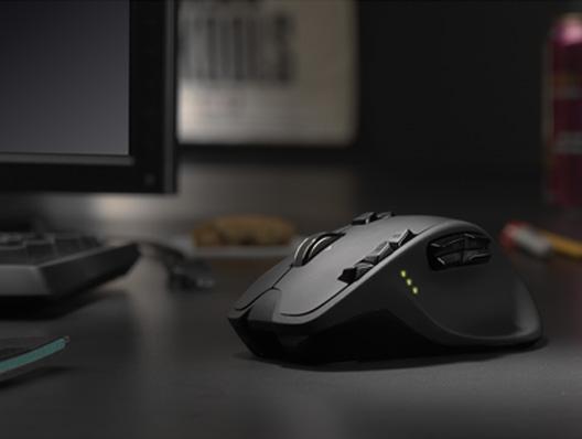 Produktbild Logitech Wireless Gaming Mouse G700 (Kabellos)