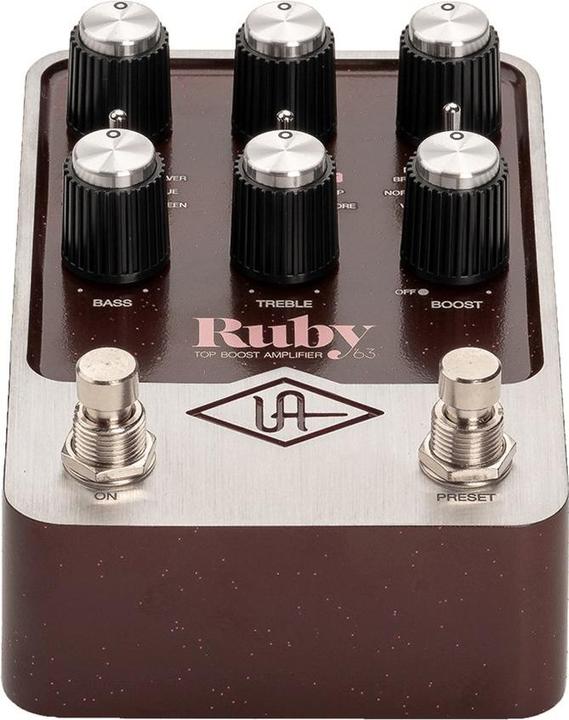 Actual product image Audio UAFX Ruby '63 Top Boost Amplifier - Guitar Effect (Guitar)