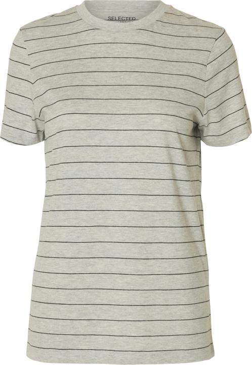 Actual product image Selected Femme Striped cotton T-shirt (XL)