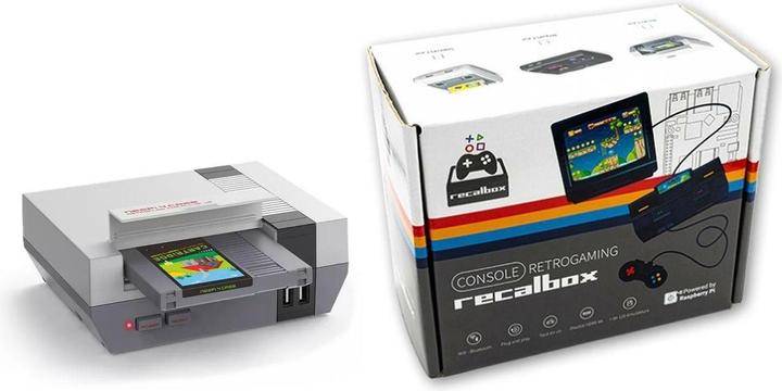Image du produit HutoPi Console officielle Recalbox Retrogaming 4GB RAM / 128GB (Nespi box)