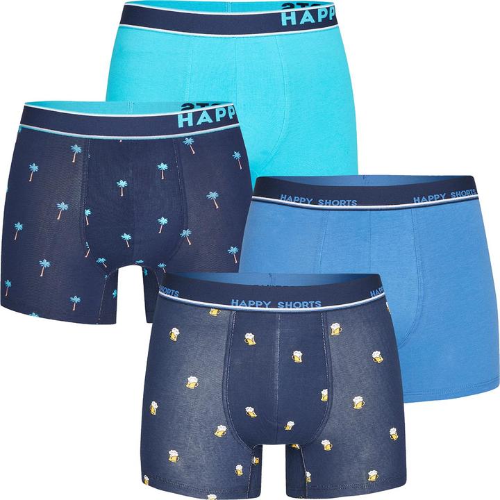 Happy shorts Boxer Print (XXL, 4er Pack)