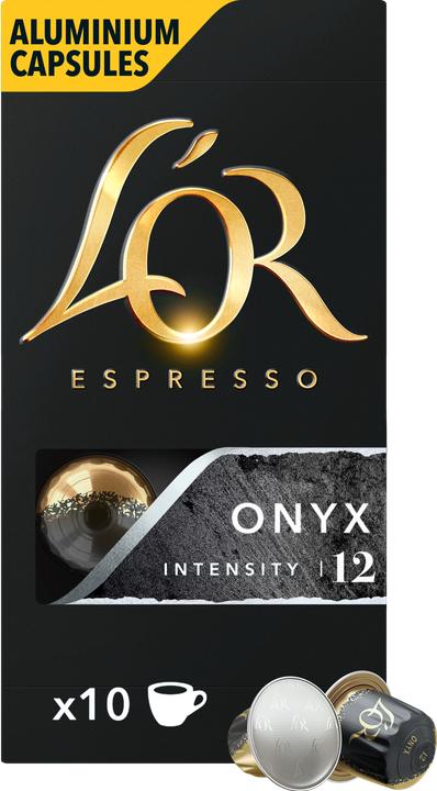 Image du produit L’OR Espresso L'Or Espresso Onyx Capsule de café 10 pièce(s) (10 x Port.)