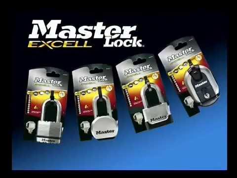 Produktbild Master Lock 45 mm breites Excell Vorhngeschloss aus beschichtetem Stahl mit 51 mm langem Bgel