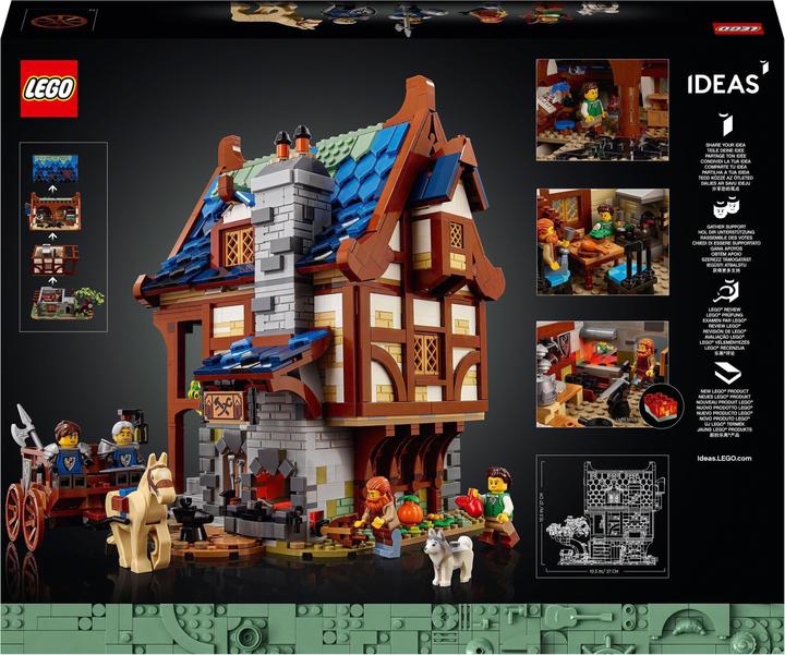 Image du produit LEGO Le forgeron médiéval (21325, LEGO Ideas, LEGO difficiles à trouver)