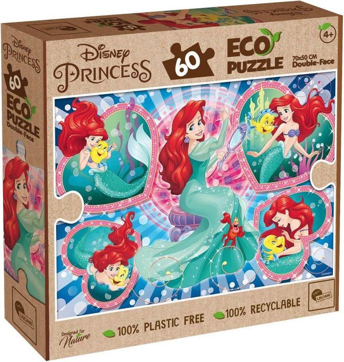 Image du produit Lisciani Disney Eco-Puzzle Df Little Mermaid 60 (60 pièces)
