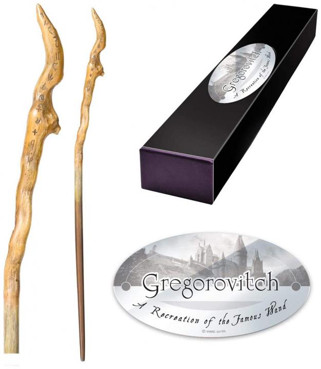 Actual product image Noble Collection Harry Potter Wand Gregorovitch (Character Edition)