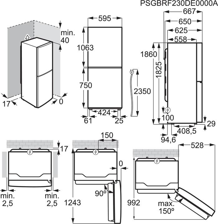 Actual product image AEG ABN3201 (214 l)