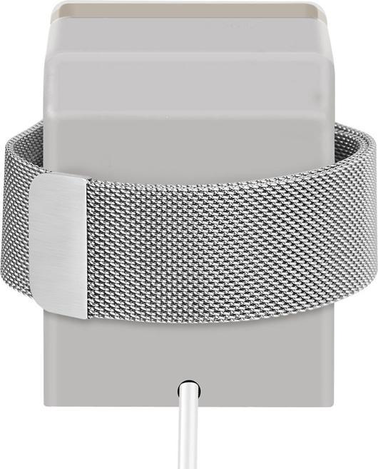 Actual product image EKO Apple Watch charging station in vintage style in the shape of a Macintosh