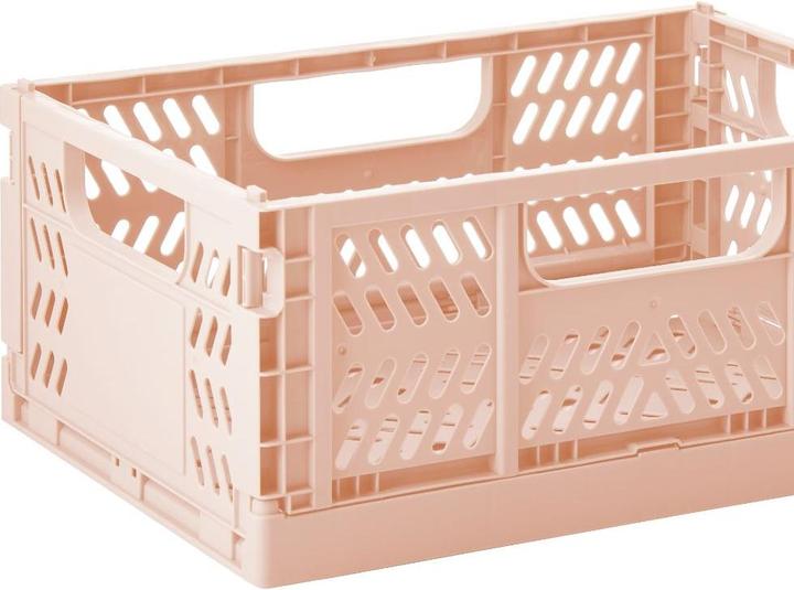 Actual product image 3 Sprouts Folding crate medium clay (29.5 x 21 x 12.5 cm)