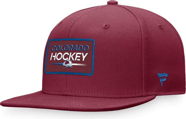 Actual product image IH Authentic Pro Prime Flat Brim Snapback Colorado Avalanche