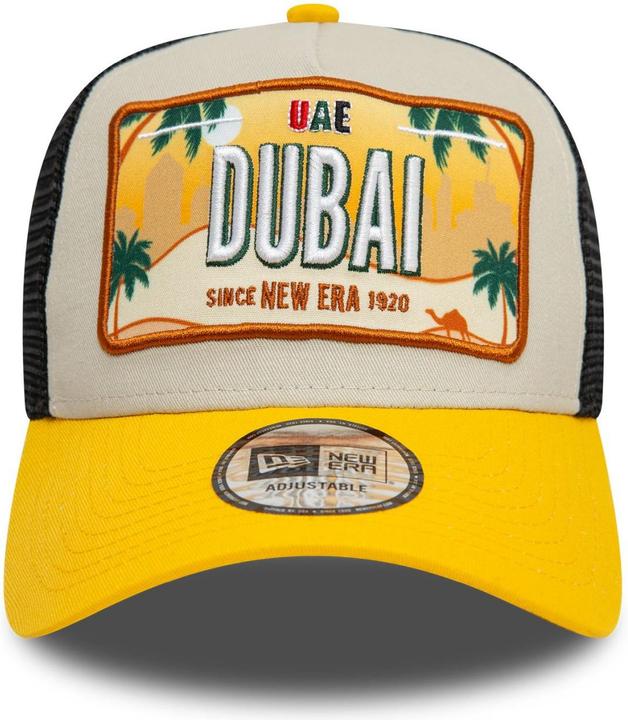 Actual product image New Era Trucker Cap - License Plate Uae Dubai (One size)