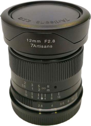 Immagine prodotto 7artisans 12mm f/2.8-16 MFT (Micro Four Thirds, APS-C / DX)