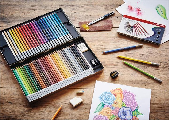 Actual product image STABILO CarbOthello Pastel Crayon (Olive, 1 x)