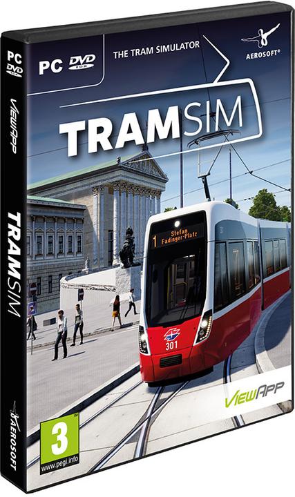 Produktbild Aerosoft TramSim - Der Strassenbahn Simulator (PC, Multilingual)