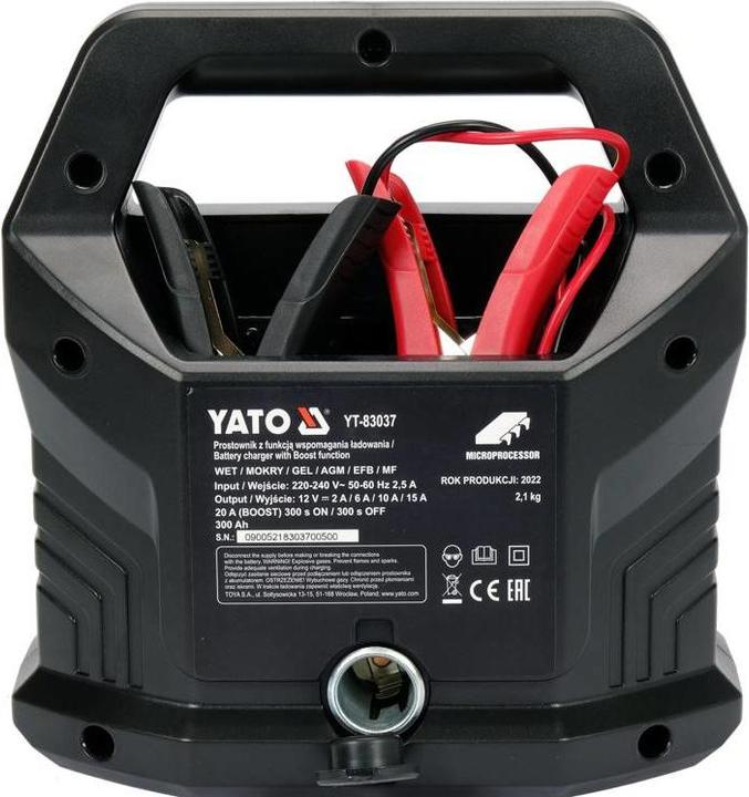 Produktbild Yato PROSTOWNIK ELEKTRONICZNY 12V/2/6/10/15/20A (12V, 20 A)