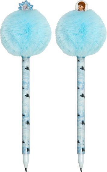 Actual product image Undercover Frozen Glitter Gel Crayons with PomPom (Light blue, 1 x)