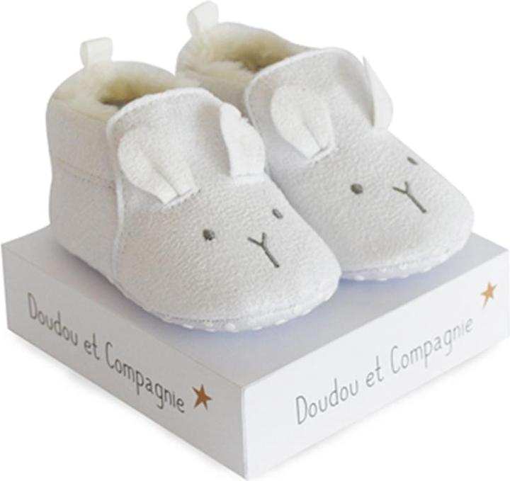 Doudou et Compagnie Füsslinge weiss 0-6M (15, 16)