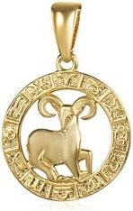 JVD Gold-plated Aries pendant SVLP0713XH2GOBE