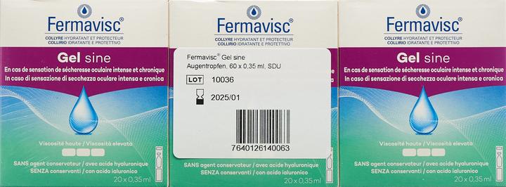 Actual product image OmniVision Gel sine Gtt Opht (21 ml, Fermavisc Gel sine Gtt Opht)