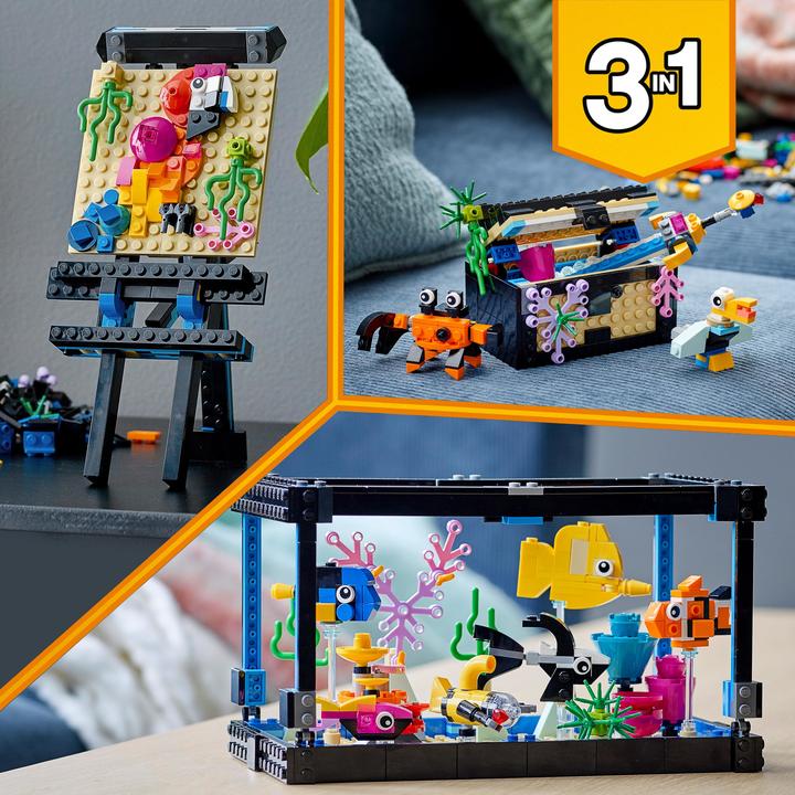 Image du produit LEGO Creator Aquarium 31122 (31122, LEGO Creator 3-in-1)