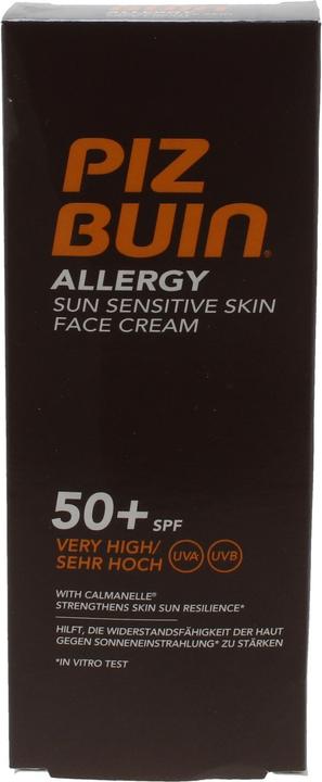 Immagine prodotto Piz Buin Allergia (Crema solare viso, SPF 50+, 50 ml, 150 g)