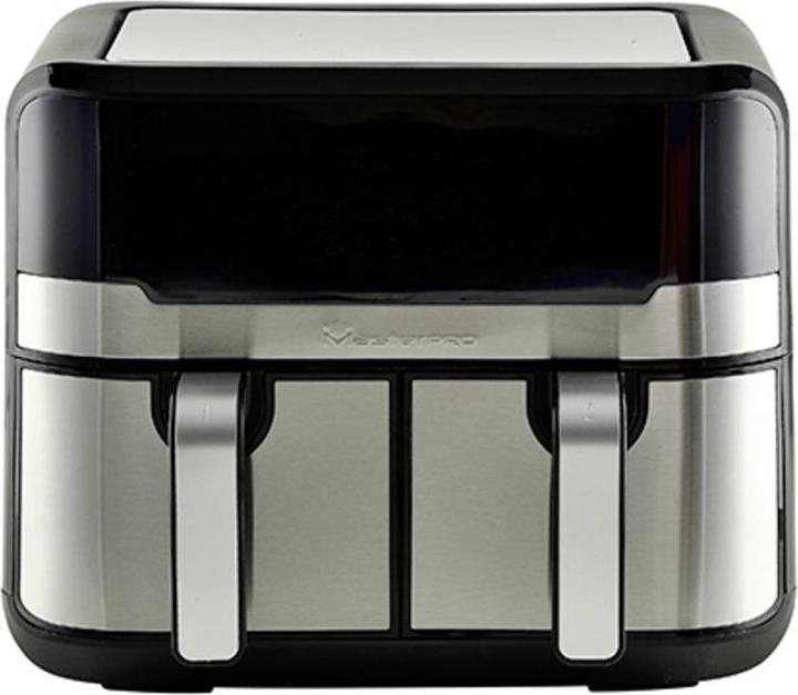 Actual product image MasterPRO Hot air fryer 2400W non-stick coating, cool-touch housing, timer function, with di
