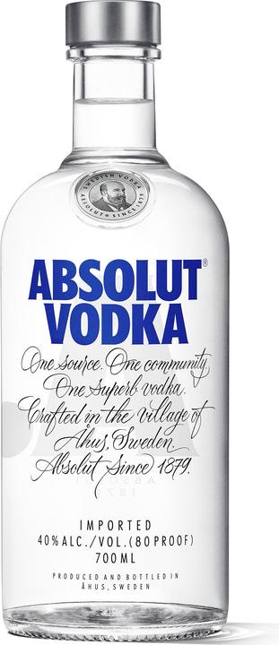 Actual product image Absolut Vodka (1 x 70 cl)