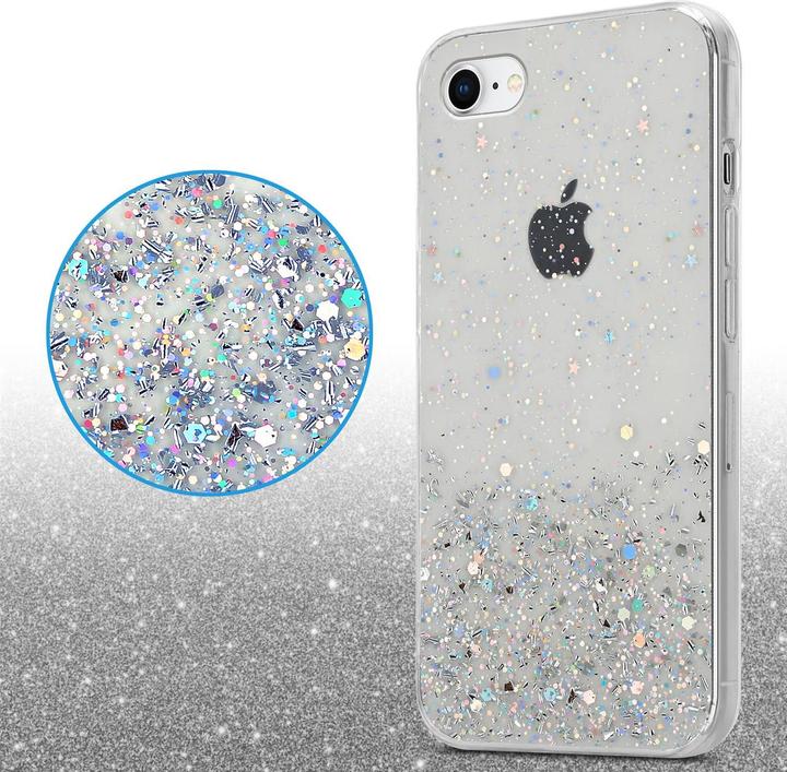 Image du produit Cadorabo Couverture TPU paillettes scintillantes (Apple iPhone 7, Apple iPhone SE (2ème génération))
