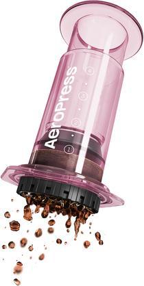 Produktbild Aeropress Clear Pink - Rosa Kaffeemaschine