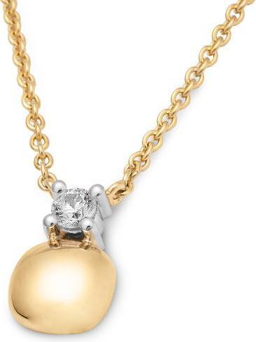 Breuning COLLIER - BRILL. 0,10 Ct. H/si (585, - Gold)