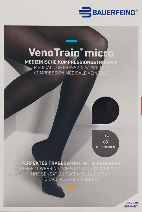 Produktbild Veno Train MICRO A-D KKL2 M normal/short offene Fussspitze schwarz