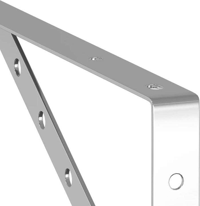 Produktbild VidaXL Regalträger 4 Stk. Edel