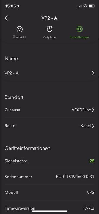 Produktbild Vocolinc Smart PowerStrip VP2 Mehrfachsteckdose 1,8 m Surge