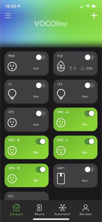 Produktbild Vocolinc Smart PowerStrip VP2 Mehrfachsteckdose 1,8 m Surge