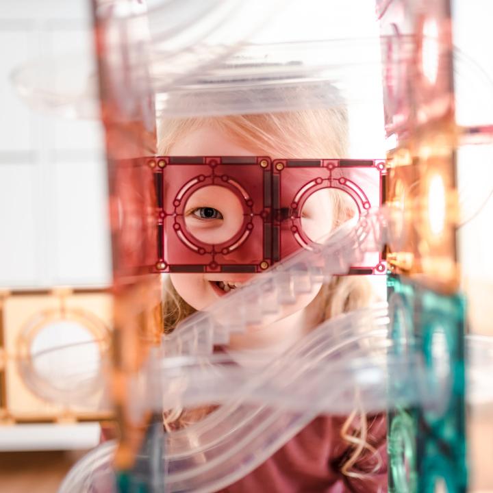 Actual product image Connetix Marble run - Magnetic building blocks