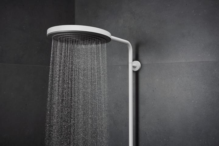 Actual product image hansgrohe Pulsify S Puro shower system 260, 1jet, Ecostat Fine, hand shower 3jet, EcoSmart