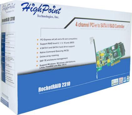 Actual product image HighPoint RocketRAID 2310